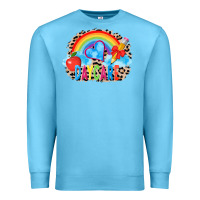 Ocean Blue back to school daycare 3200x2400 Premium Sweatshirt - AdoDesignShop