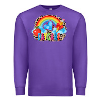 Purple back to school daycare 3200x2400 Premium Sweatshirt - AdoDesignShop