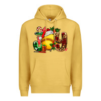 Antique Gold joy with softball Premium Hoodie - AdoDesignShop