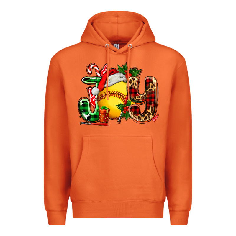 Joy With Softball Premium Hoodie by AdoDesignShop | Teevron