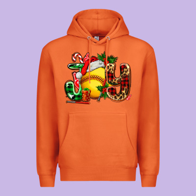 Joy With Softball Premium Hoodie Designed By Adodesignshop