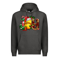 Charcoal Heather joy with softball Premium Hoodie - AdoDesignShop