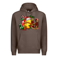 Coffee joy with softball Premium Hoodie - AdoDesignShop
