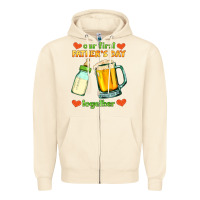 Sandshell our first father's day together Zipper Hoodie - HRA Design Shop