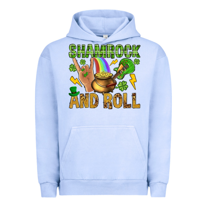 Shamrock And Roll Urban Hoodie by BundleAndBundleShop | Teevron