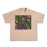 Burro mardi gras fleur de lis Urban Heavy Tee - RanaPortraitStore