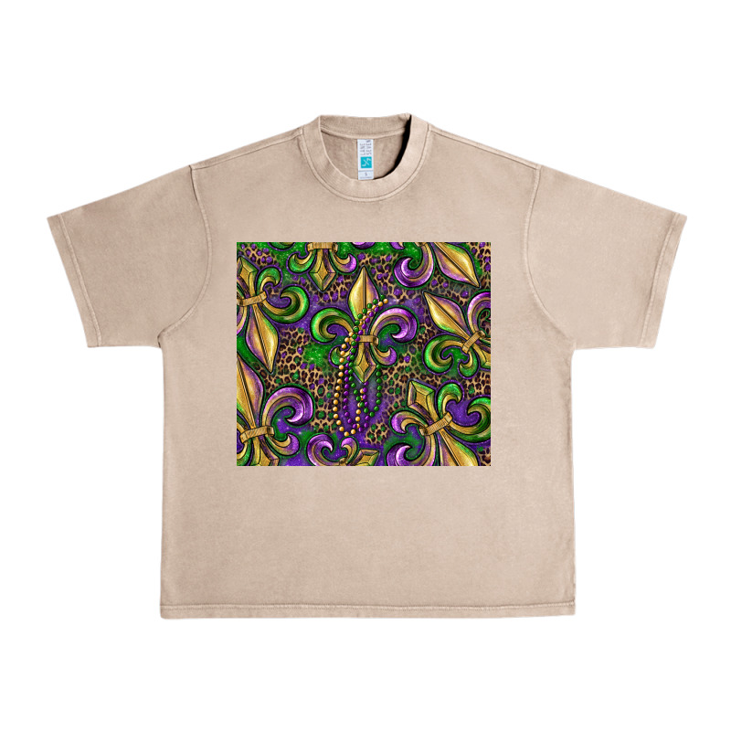 Mardi Gras Fleur De Lis Urban Heavy Tee by RanaPortraitStore | Teevron