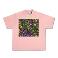 Salmon mardi gras fleur de lis Urban Heavy Tee - RanaPortraitStore