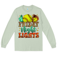 Matcha friday night lights softball Long Sleeve Tee - Zillion Design Studio