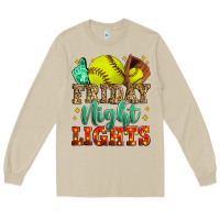 Mushroom friday night lights softball Long Sleeve Tee - Zillion Design Studio