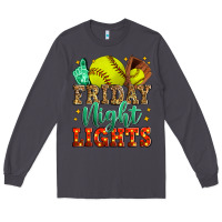 Smoke friday night lights softball Long Sleeve Tee - Zillion Design Studio