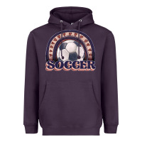 Plum soccer rainbow Heavyweight Hoodie - JahusDesignShop