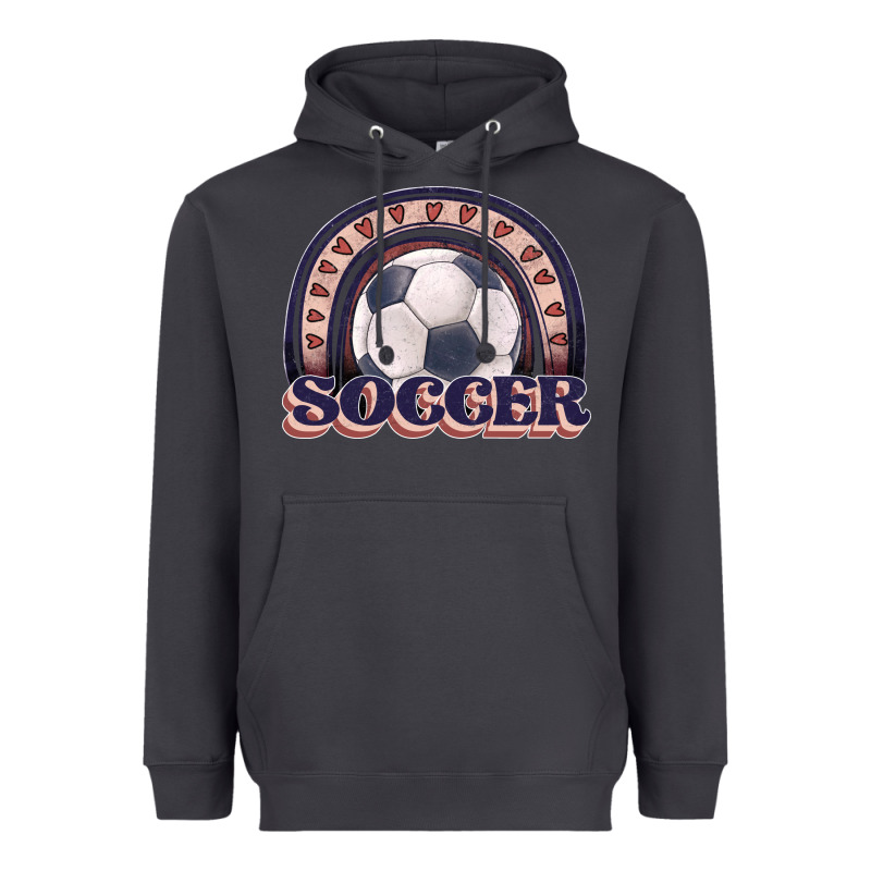 Soccer Rainbow Heavyweight Hoodie by JahusDesignShop | Teevron