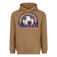 Toasted Coconut soccer rainbow Heavyweight Hoodie - JahusDesignShop