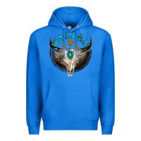 True Royal wallen with bull skull Premium Hoodie - NancyCooperArtShop