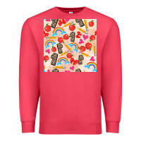 Cardinal back to school seamless pattern 1 (3600x3600) Premium Sweatshirt - AdoDesignShop