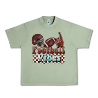 Oil Green football vibes Urban Heavy Tee - BarkalooDesign