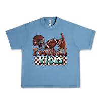 Pebble Blue football vibes Urban Heavy Tee - BarkalooDesign