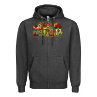 Charcoal Heather our lady drink Zipper Hoodie - RacoonDesign
