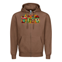 Chestnut our lady drink Zipper Hoodie - RacoonDesign