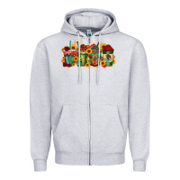 Heather Grey our lady drink Zipper Hoodie - RacoonDesign