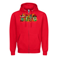 Red our lady drink Zipper Hoodie - RacoonDesign