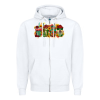 White our lady drink Zipper Hoodie - RacoonDesign