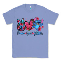 Peace Love Stitch Classic Tee | Teevron