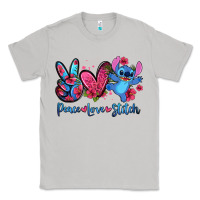 Moon Dust peace love stitch Classic Tee - Zillion Design Studio