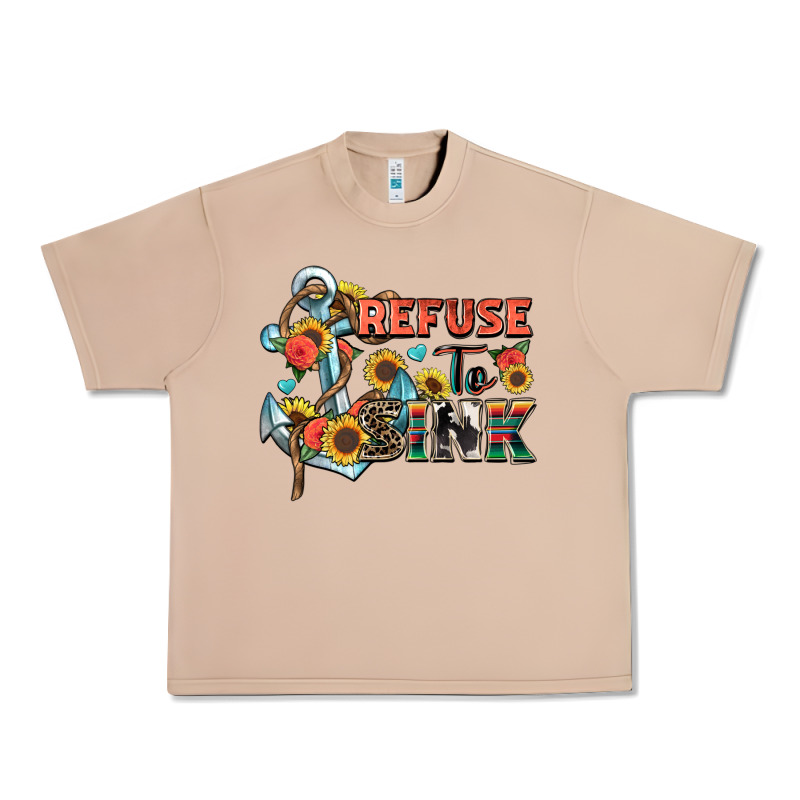 Refuse To Sink Urban Heavy Tee by Zillion Design Studio | Teevron