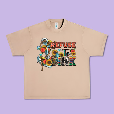 Refuse To Sink Urban Heavy Tee Designed By Zillion Design Studio