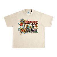 Sandshell refuse to sink Urban Heavy Tee - Zillion Design Studio