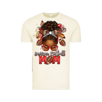 Vintage Arctic american football mom red and silver afro messy bu Vintage Tee - texasbilliewilder