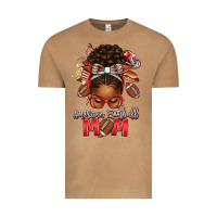 Vintage Camel american football mom red and silver afro messy bu Vintage Tee - texasbilliewilder