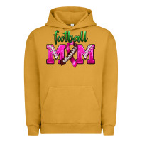 Pigment Peanut Butter Football Mom Breast Cancer Urban Hoodie - BundleAndBundleShop