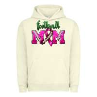 Pigment Pistachio Football Mom Breast Cancer Urban Hoodie - BundleAndBundleShop