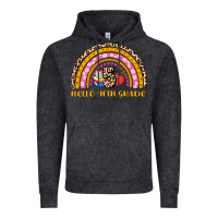 Vintage Black back to school rainbow hello fifth grade Vintage Hoodie - AdoDesignShop