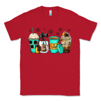 Red photography coffee cups Classic Tee - Zillion Design Studio