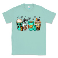 Seafoam photography coffee cups Classic Tee - Zillion Design Studio
