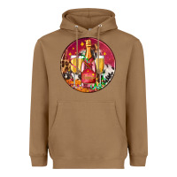 Toasted Coconut christmas champagne bottle and champagne's Heavyweight Hoodie - AdoDesignShop