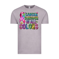 Vintage Zinc cancer survivor in all colors Vintage Tee - texasbilliewilder