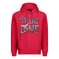 Cardinal true love Premium Hoodie - NancyCooperArtShop