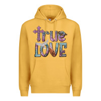 Mustard true love Premium Hoodie - NancyCooperArtShop