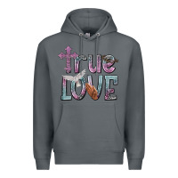 Rock true love Premium Hoodie - NancyCooperArtShop