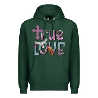Sports Green true love Premium Hoodie - NancyCooperArtShop