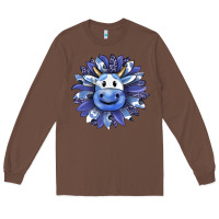 Chestnut blueberry milkshake cow sunflower Long Sleeve Tee - RanaPortraitStore