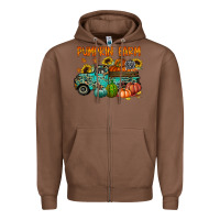 Chestnut pumpkin farm Zipper Hoodie - RacoonDesign