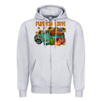 Pumpkin Farm Zipper Hoodie | Teevron