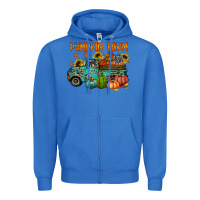 True Royal pumpkin farm Zipper Hoodie - RacoonDesign