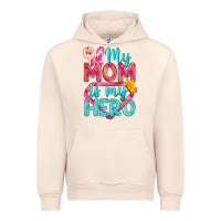 Sandshell My Mom Is My Hero Breast Cancer Urban Hoodie - BundleAndBundleShop